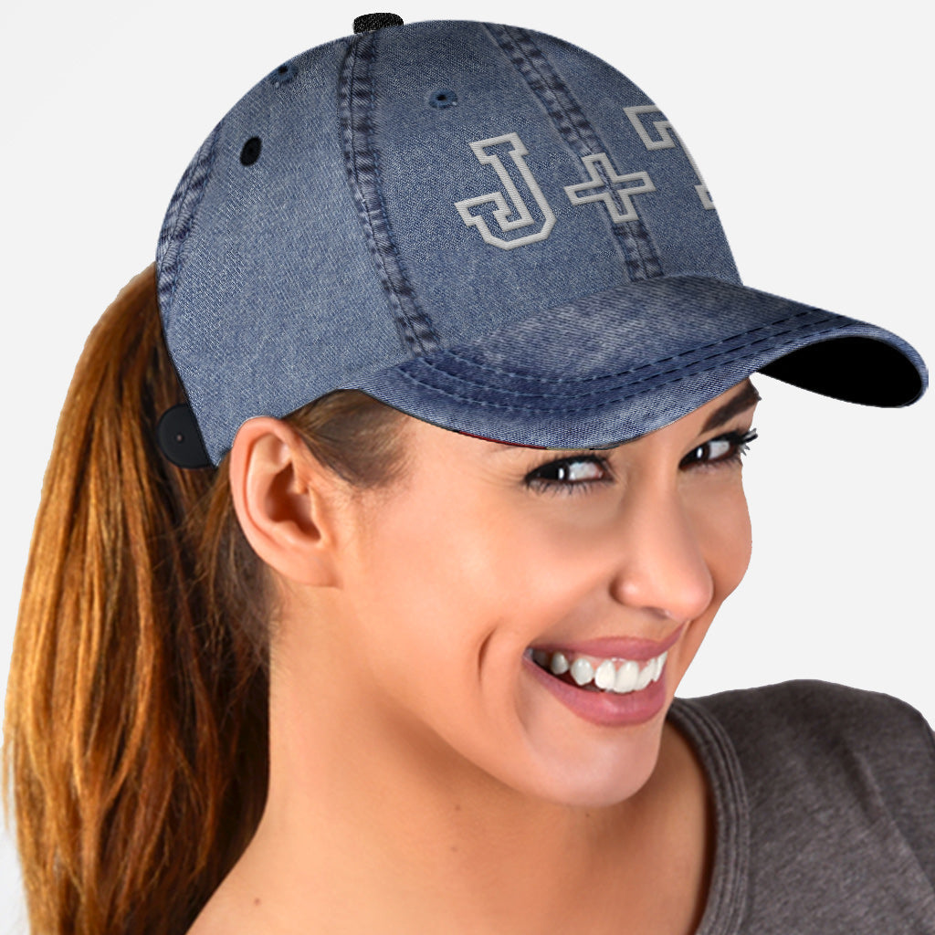Any Name Any Annivesary Date For Couple - Personalized Couple Classic Cap