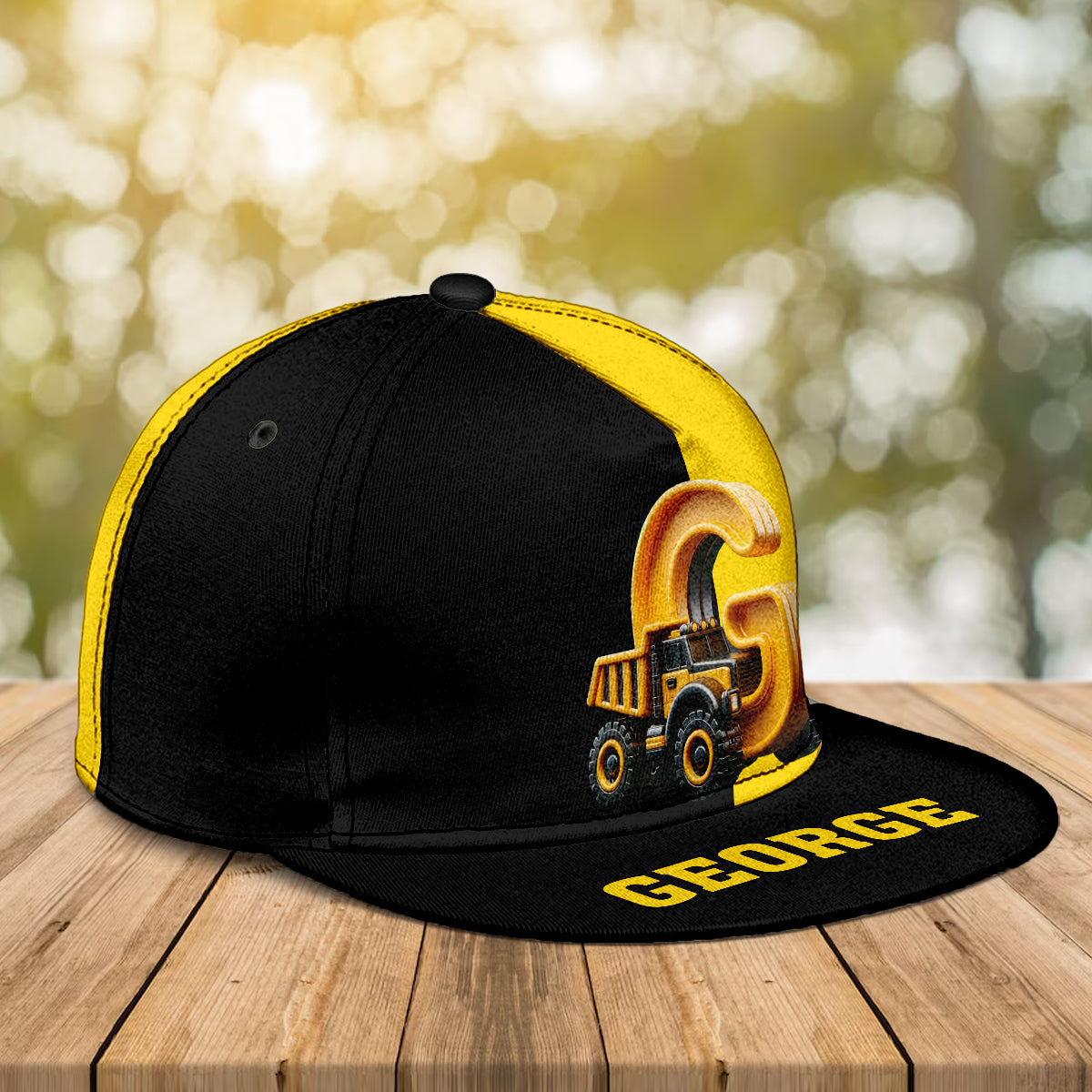 Boy's Cool Truck - Personalized Kid Snapback