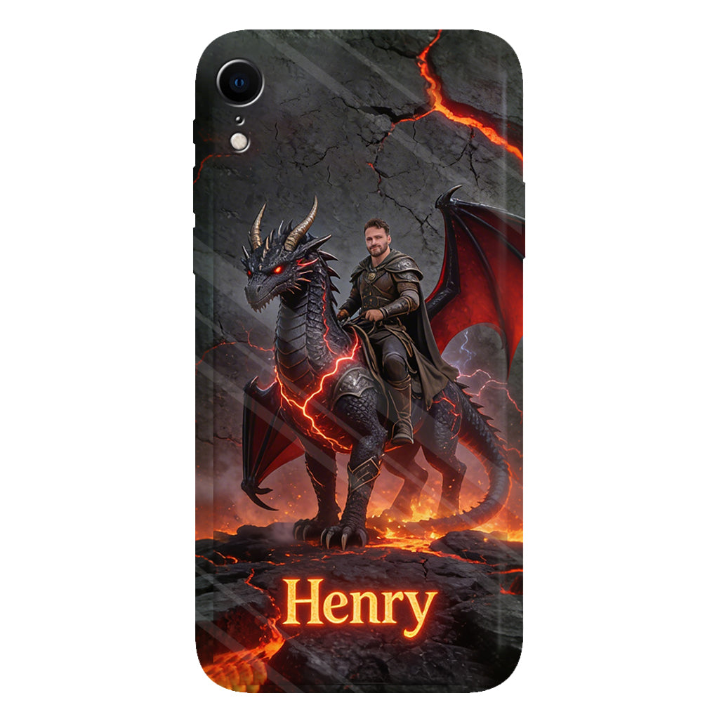 Flying With The Dragon - Personalized Dragon Full Print Phone Case