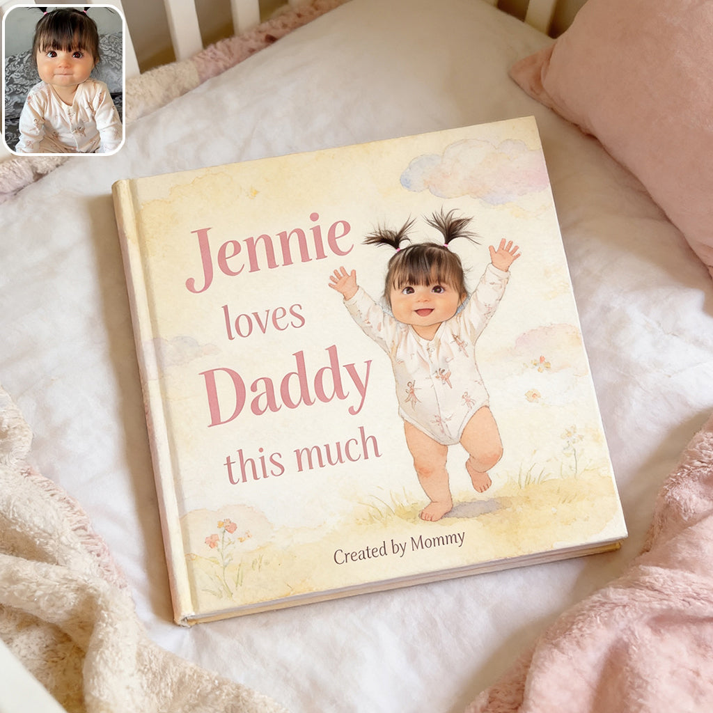 Little Love For Daddy - Personalized Kid Storybook