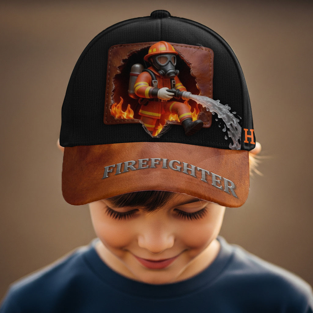 Cool Firefighter - Personalized Firefighter Classic Cap