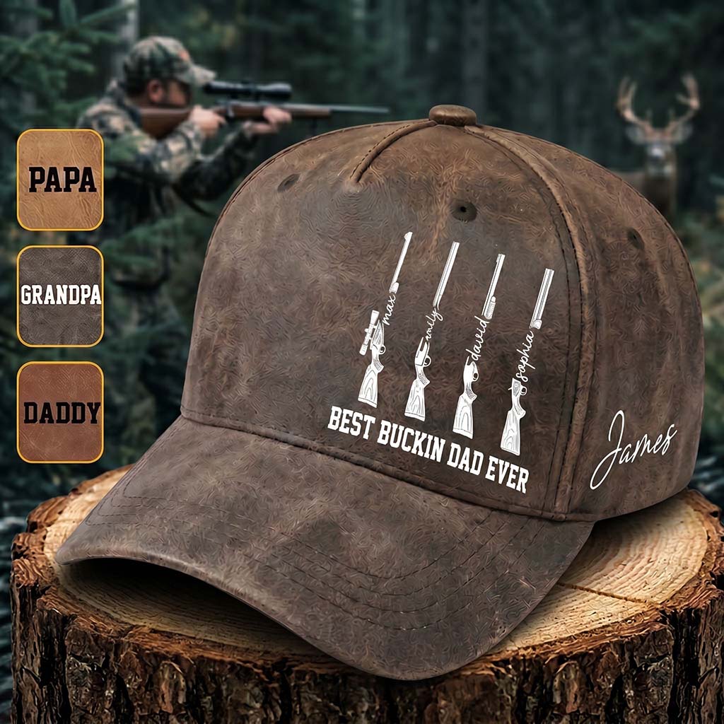 Hunting Dad - Personalized Hunting Classic Cap