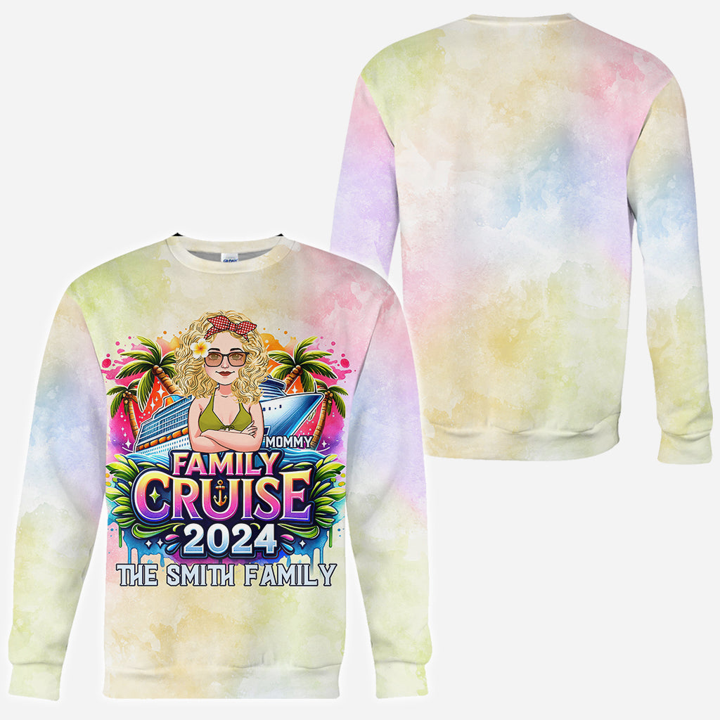 Family Cruise - Personalized Cruising All Over Shirt