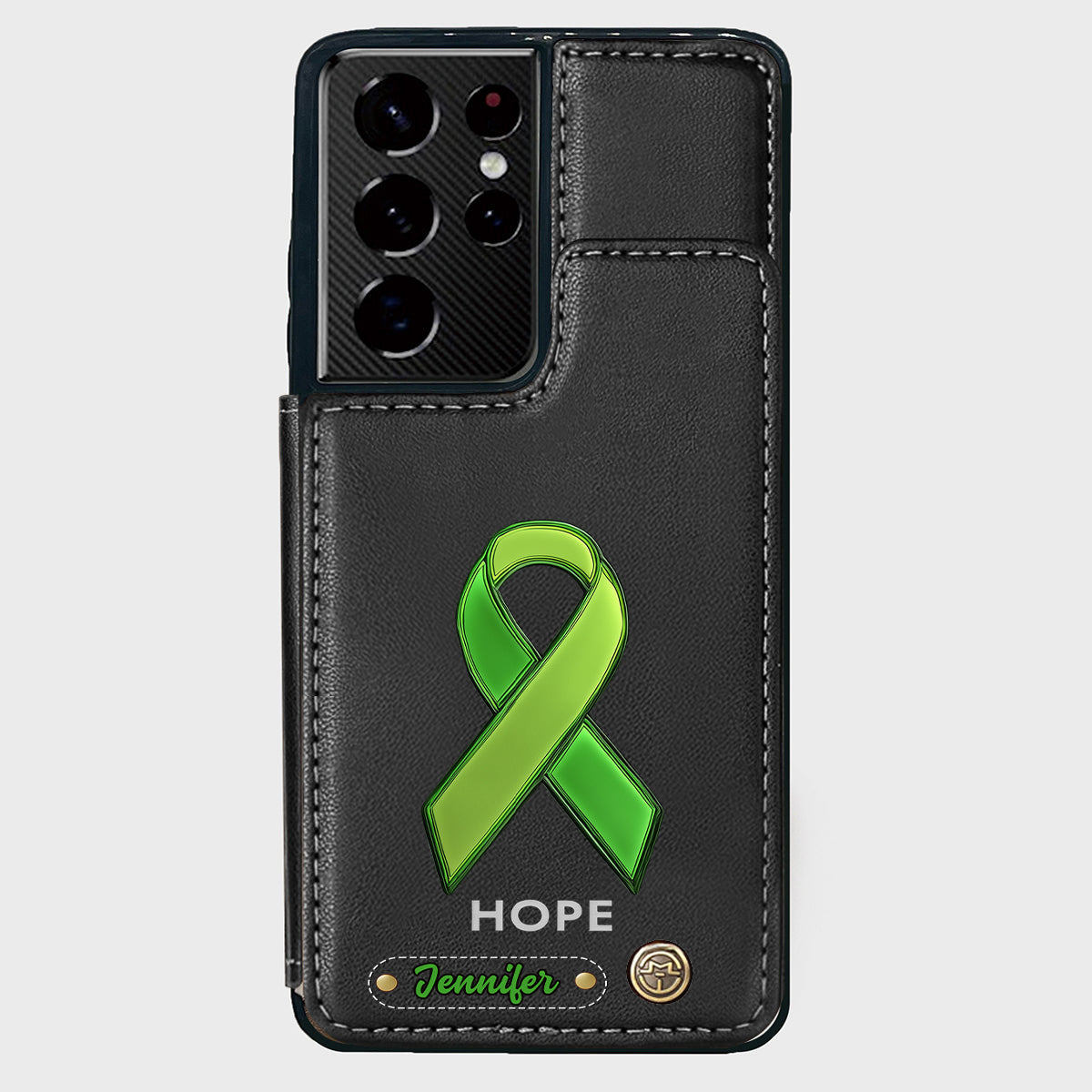 Hope - Personalized Mental Health Awareness Wallet Phone Case