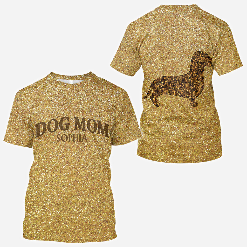 Gift For Dog Mom, Dog Dad - Personalized Dog All Over Shirt