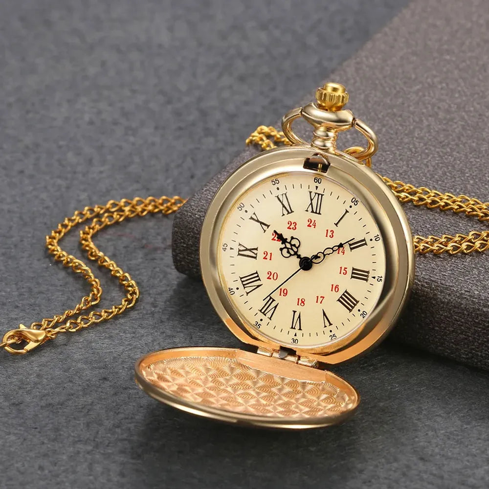Custom Pocket Watch For Son, 'So Proud Of You' Love Note Style, Timeless Gift Keepsake For Him