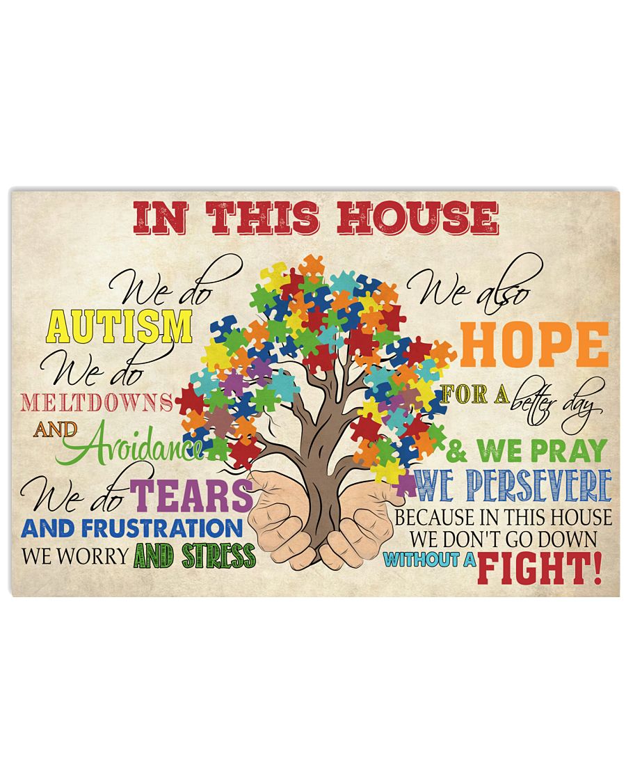 Autism In This House - Autism Awareness Poster 0921