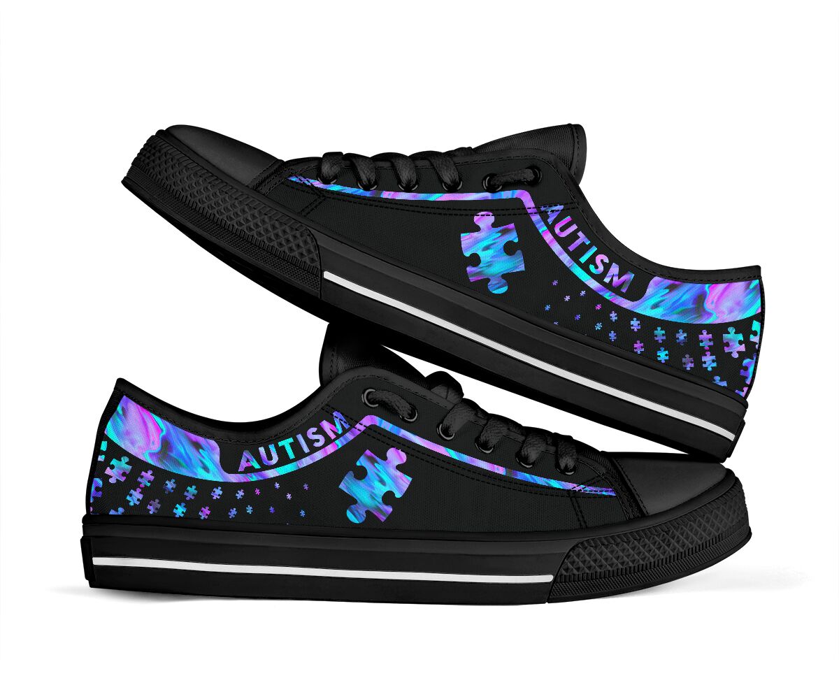 Autism Autism Awareness Low Top Shoes 0622