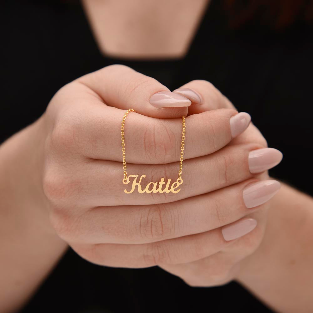 Custom Name Necklace(No Card)