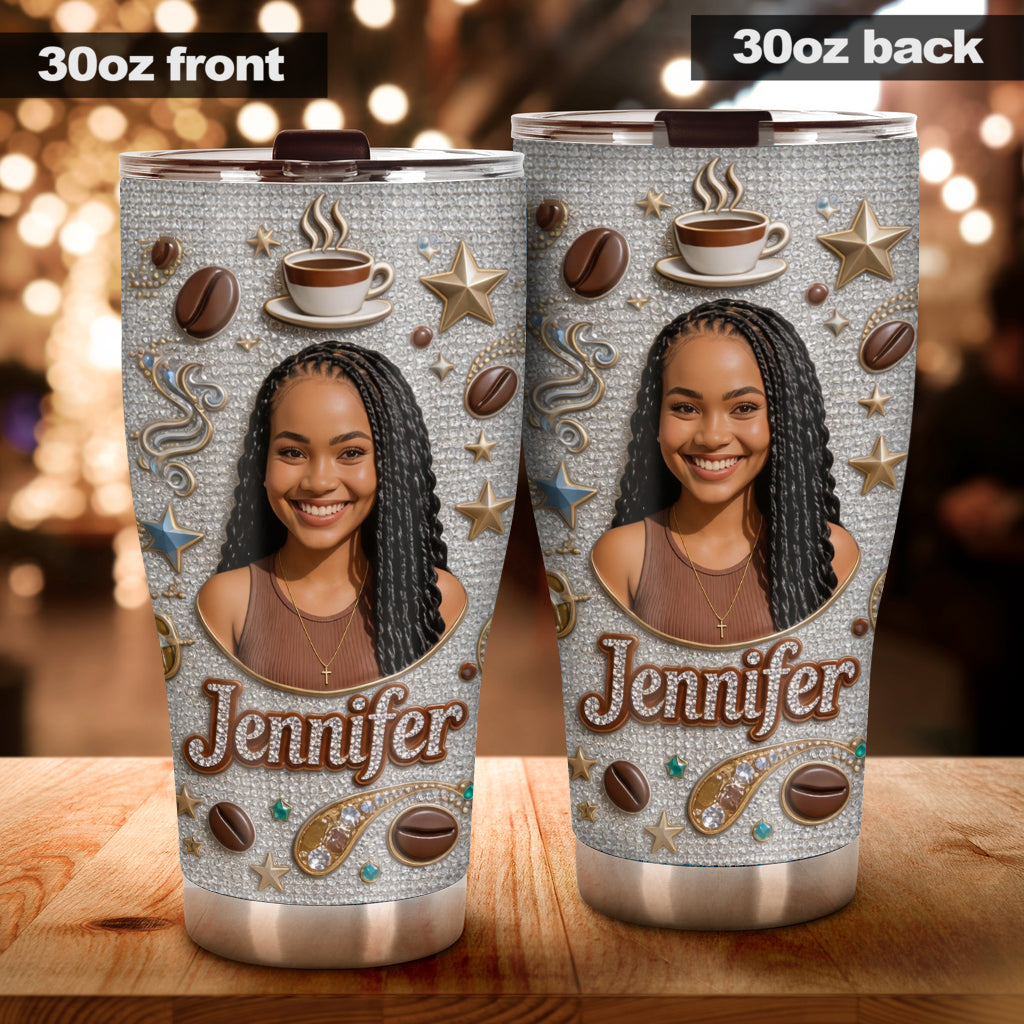 Custom Any Photo - Personalized Coffee Tumbler