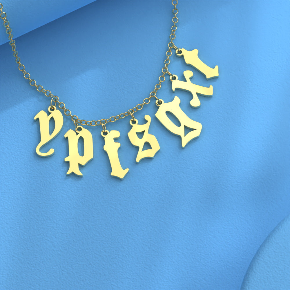 Any Letter - Personalized Initial Necklace