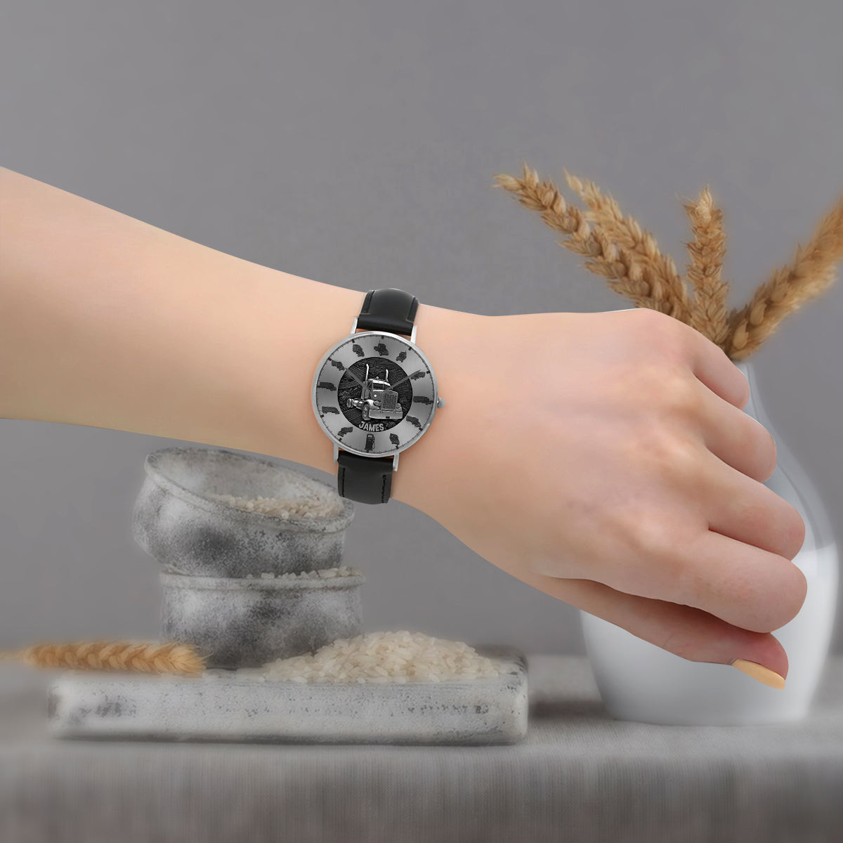 Cool Trucker - Personalized Trucker Hand Watch