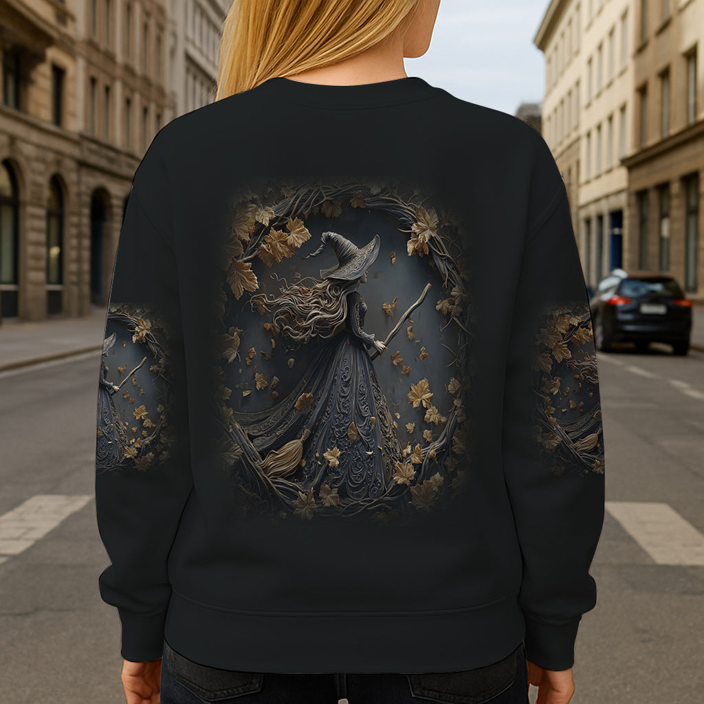 Black Witch - Personalized Witch All Over Shirt