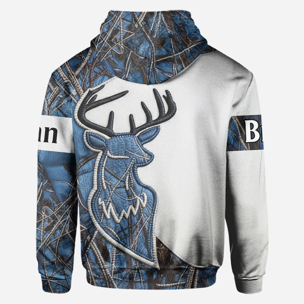 Couple Matching Shirts, Hunting Couple Matching Shirt - Personalized Hunting All Over Shirt