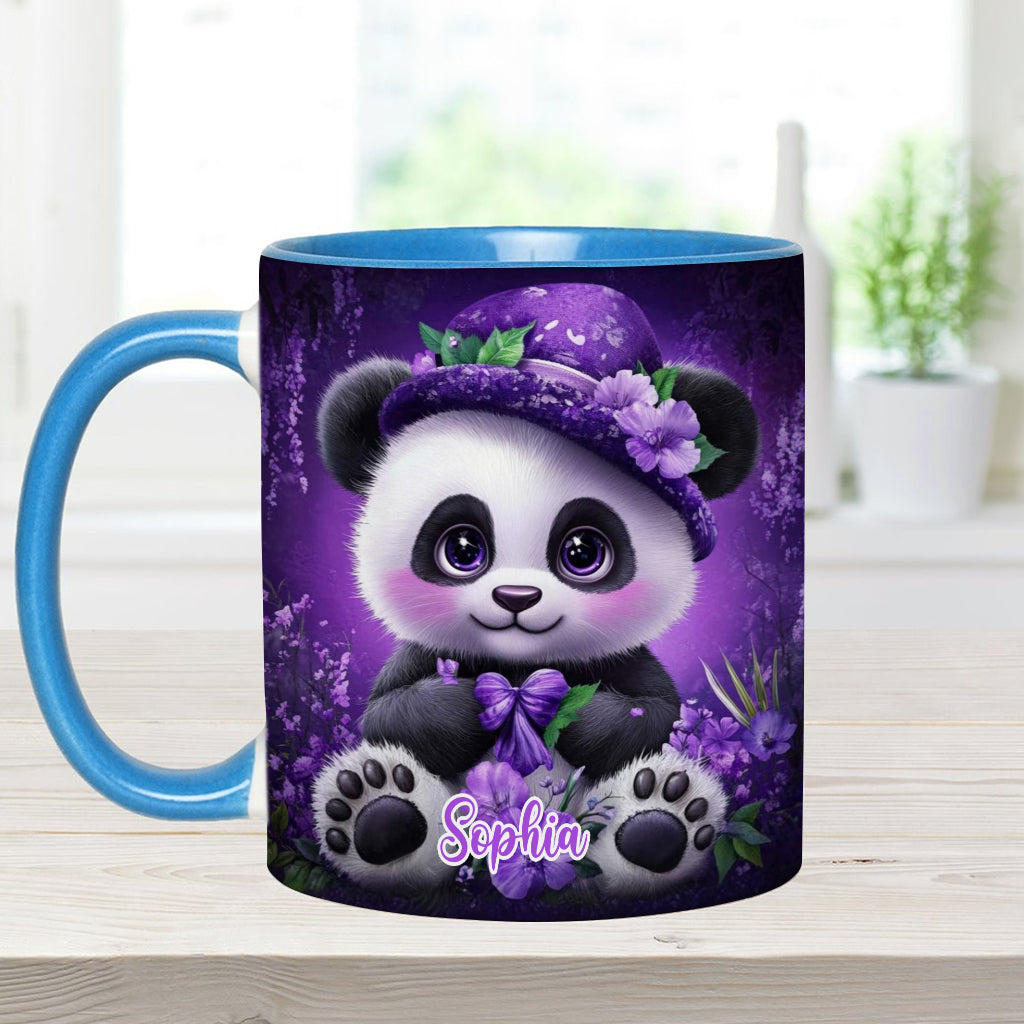 Cute Panda - Personalized Panda Lover Accent Mug