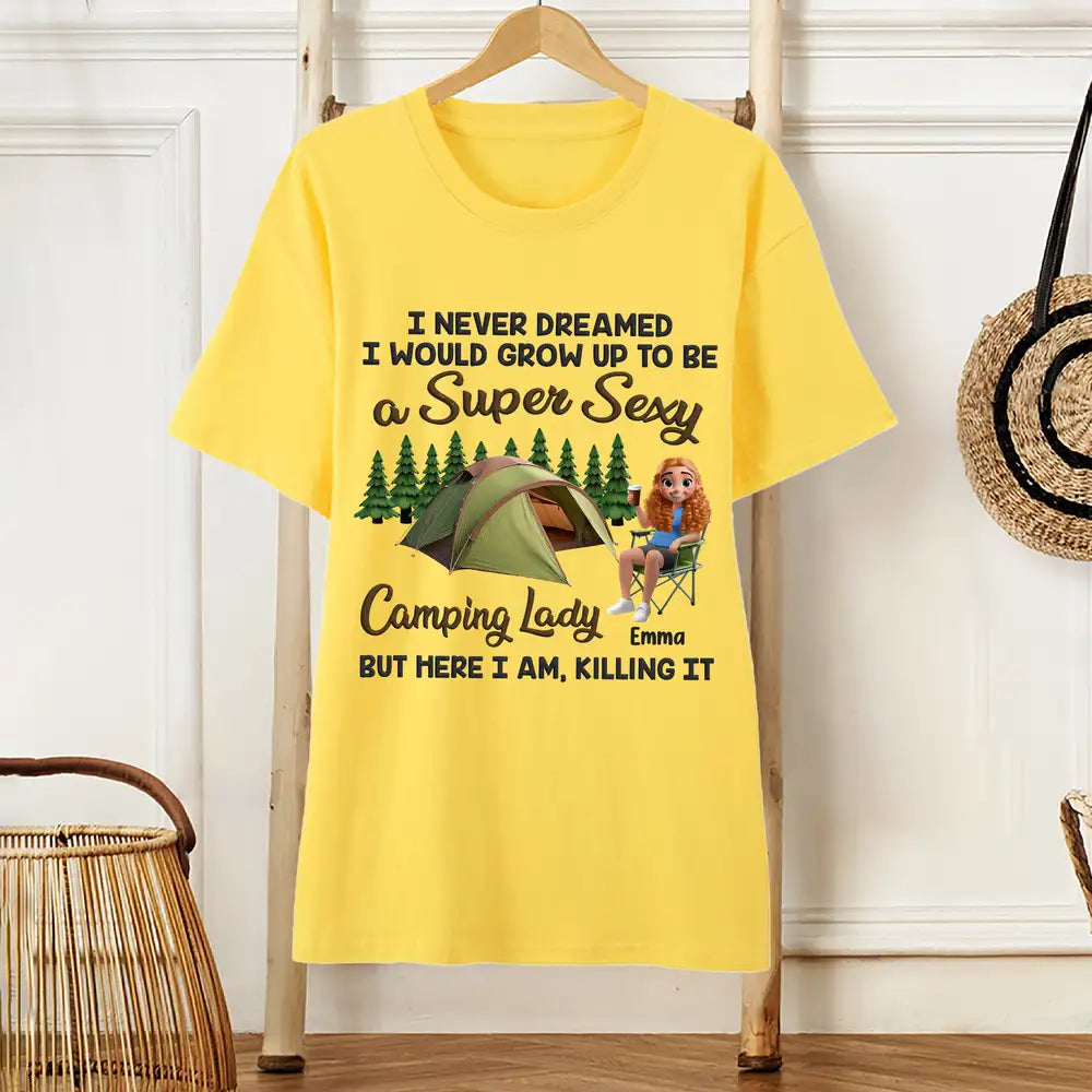 Women's Personalized Classic Tee for RV Camping Life