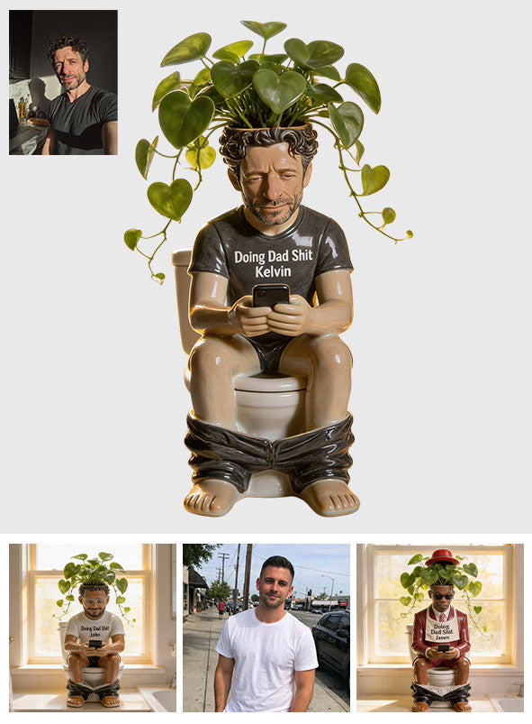 Best Day Ever - Personalized Father Acrylic Pot