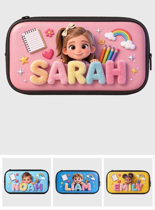 Back To School Gift - Personalized Kid Pencil Case