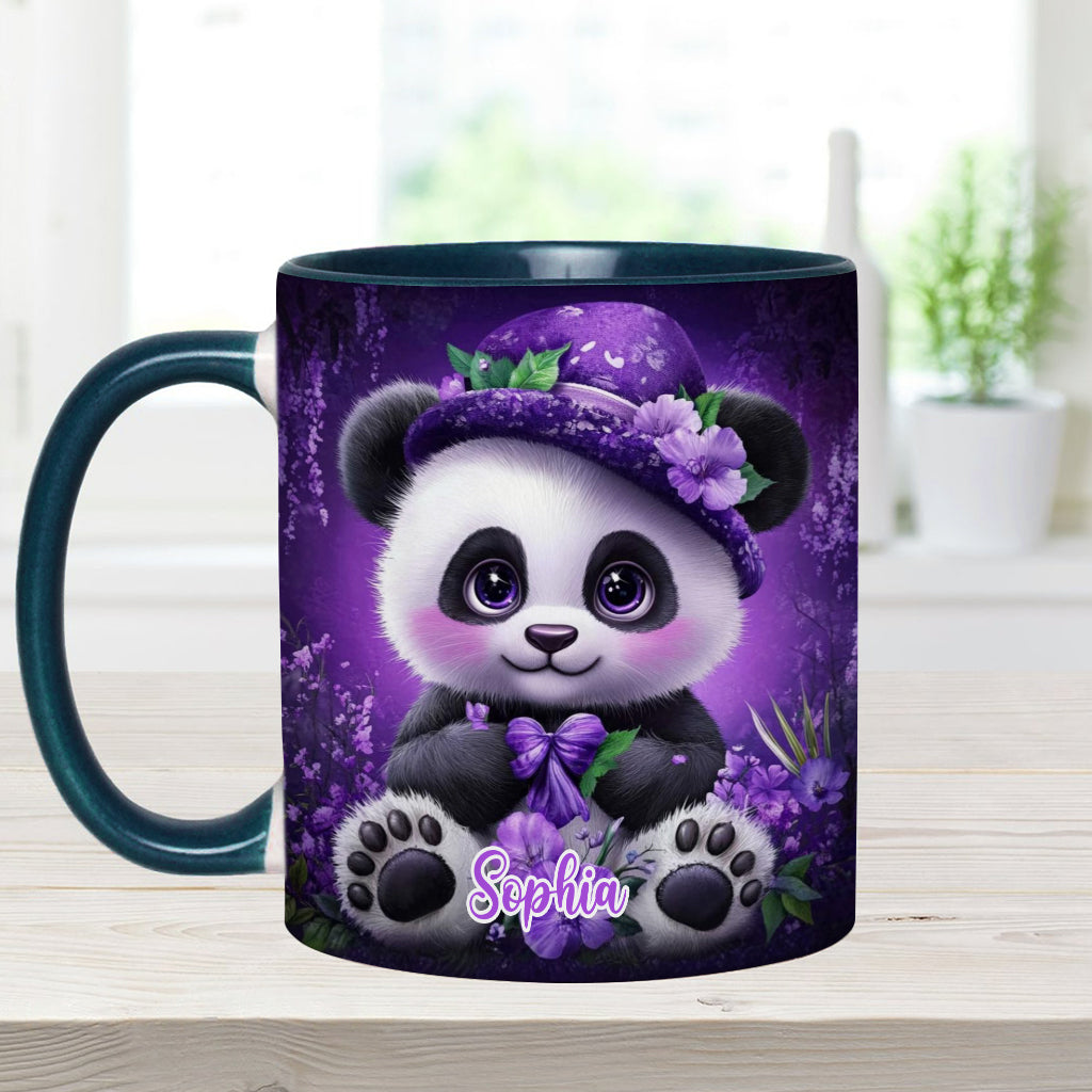Cute Panda - Personalized Panda Lover Accent Mug