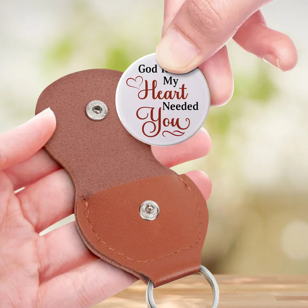 Only God Knew Pocket Hug - Minimal Holding Hands Token Keychain, Sweet Everyday Reminder, Creative Gift