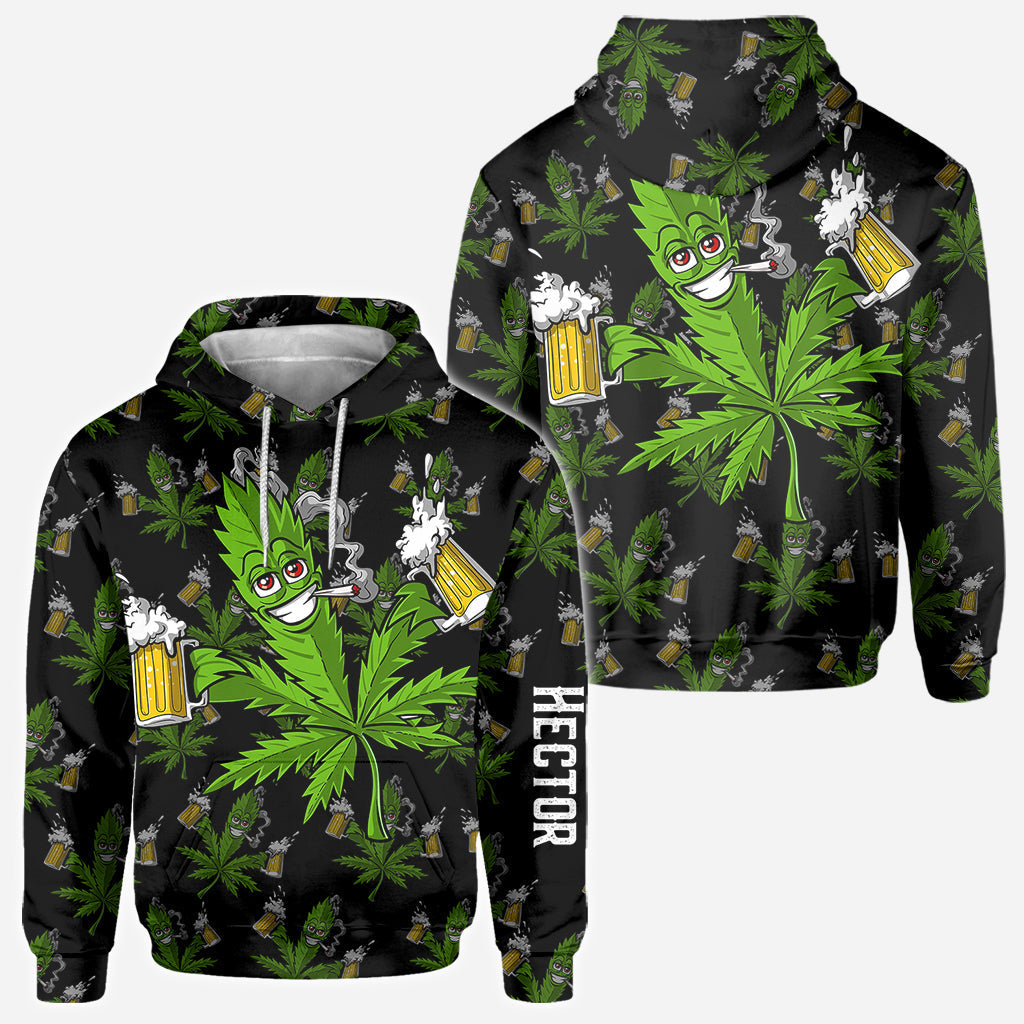 Hight Life - Personalized Weed All Over Shirt