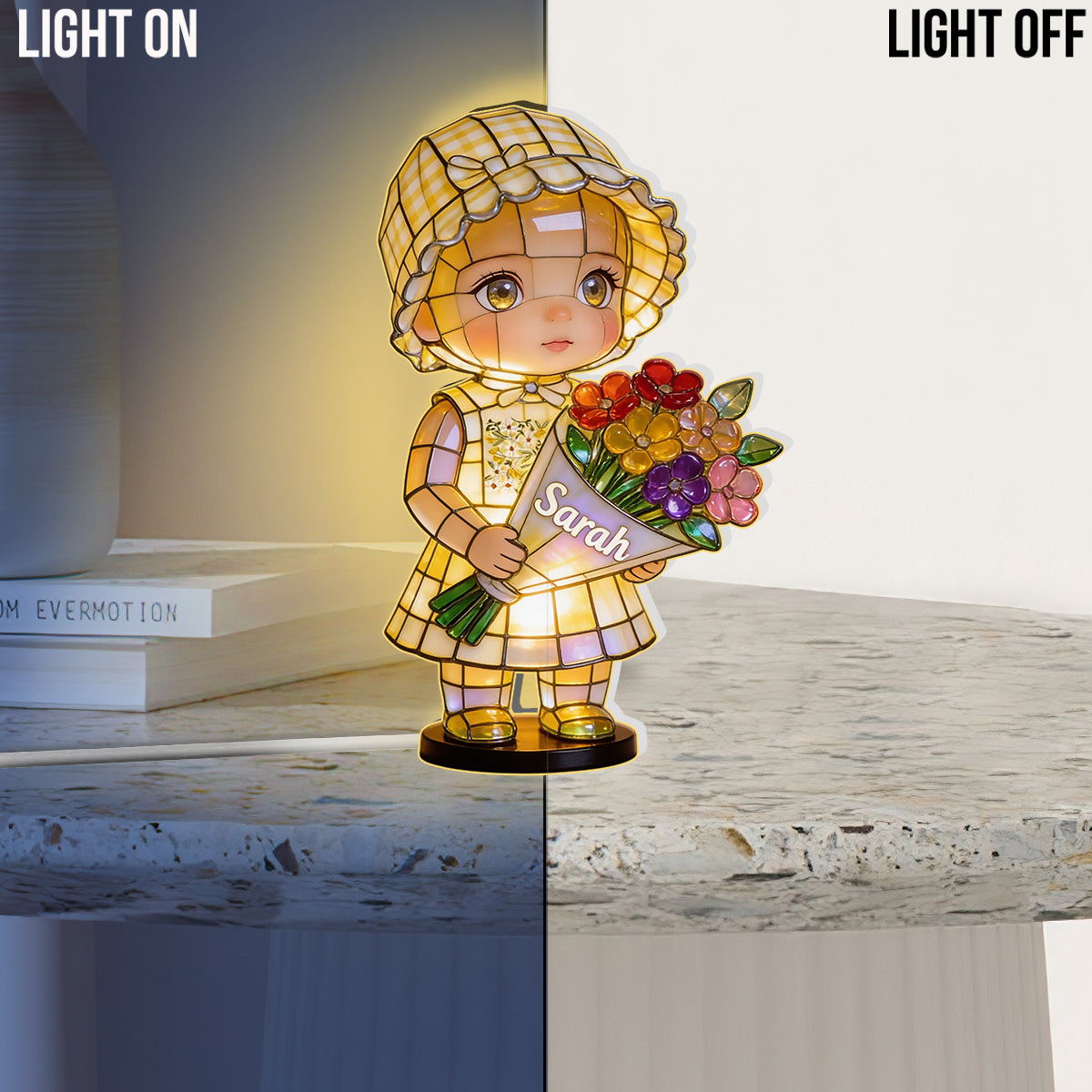Custom Any Photo - Personalized Kid Acrylic LED Night Light