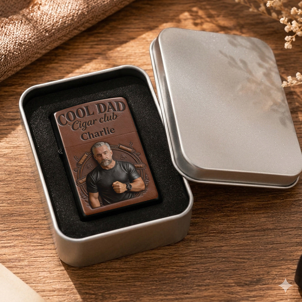 Custom Any Photo - Personalized Father Lighter