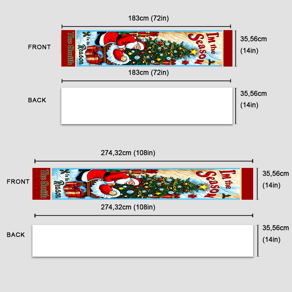 I'm The Reason - Personalized Christian Table Runner