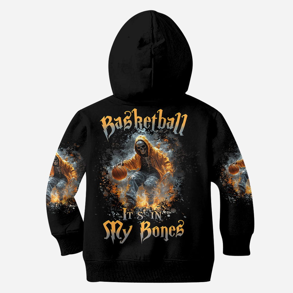 Basketball Is In My Bones - Personalized Basketball All Over Shirt