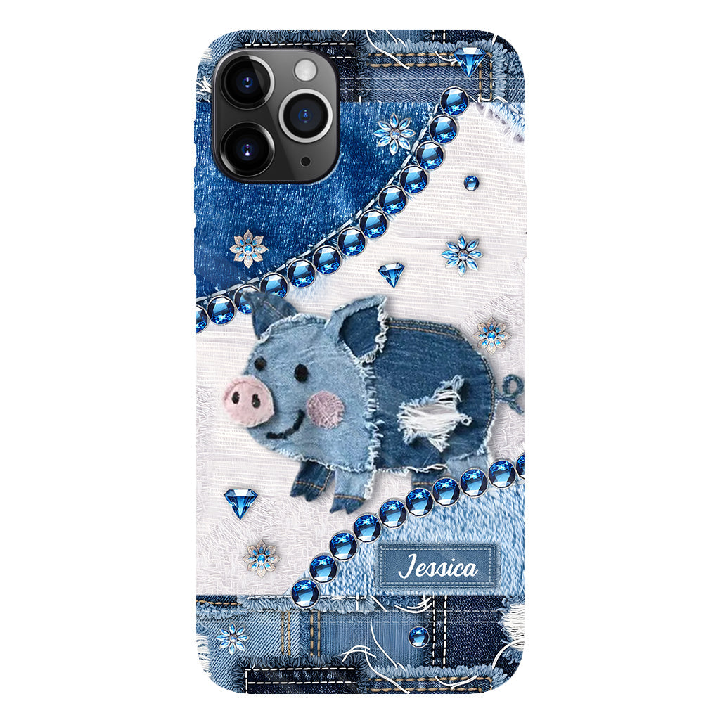 Cute Pig - Personalized Pig Lover Full Print Phone Case