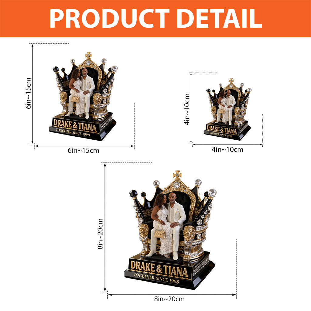 Custom Any Photo Couple Gift - Personalized Couple Custom Shaped Acrylic Plaque