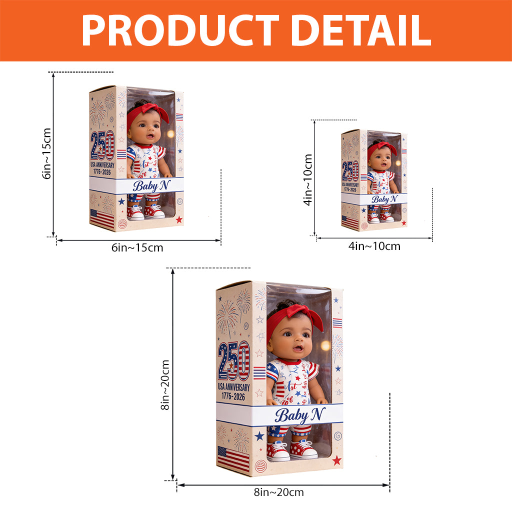 250 Anniversary - Personalized Kid Custom Shaped Acrylic Plaque
