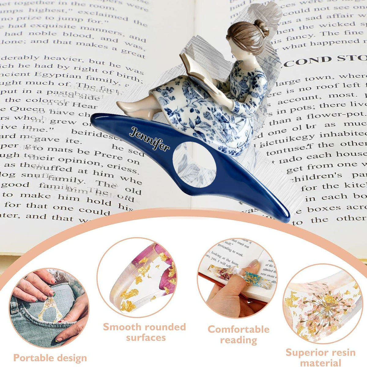 Book Lover - Personalized Book Page Holder