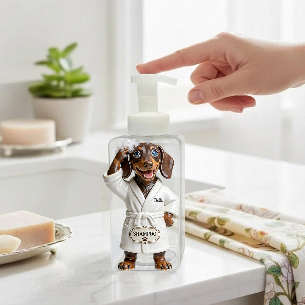 Any Photo Funny Pets - Personalized Dog Pump Dispenser