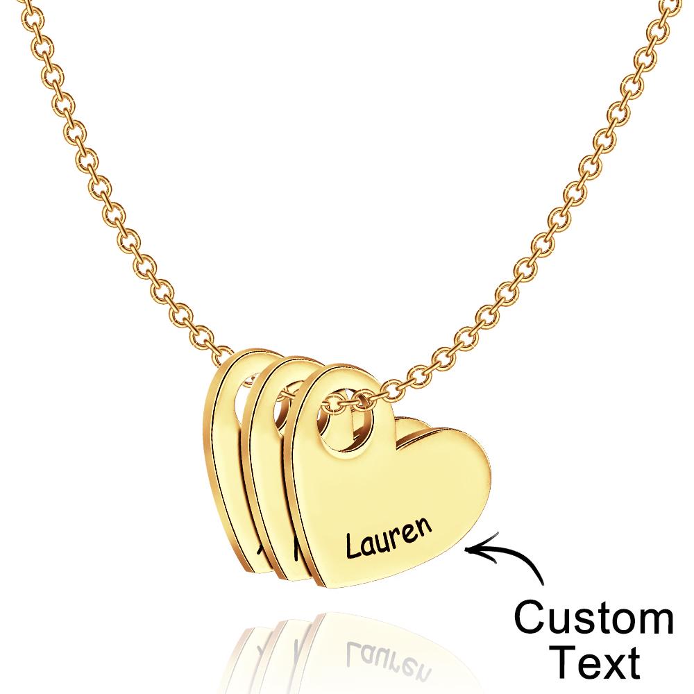 Any Name - Personalized Name Heart Necklace