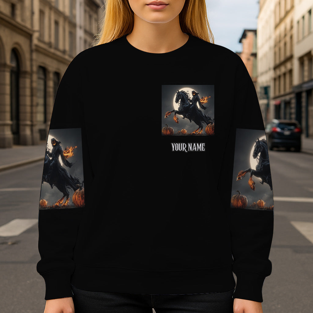Hello Darkness - Personalized Skull All Over Shirt