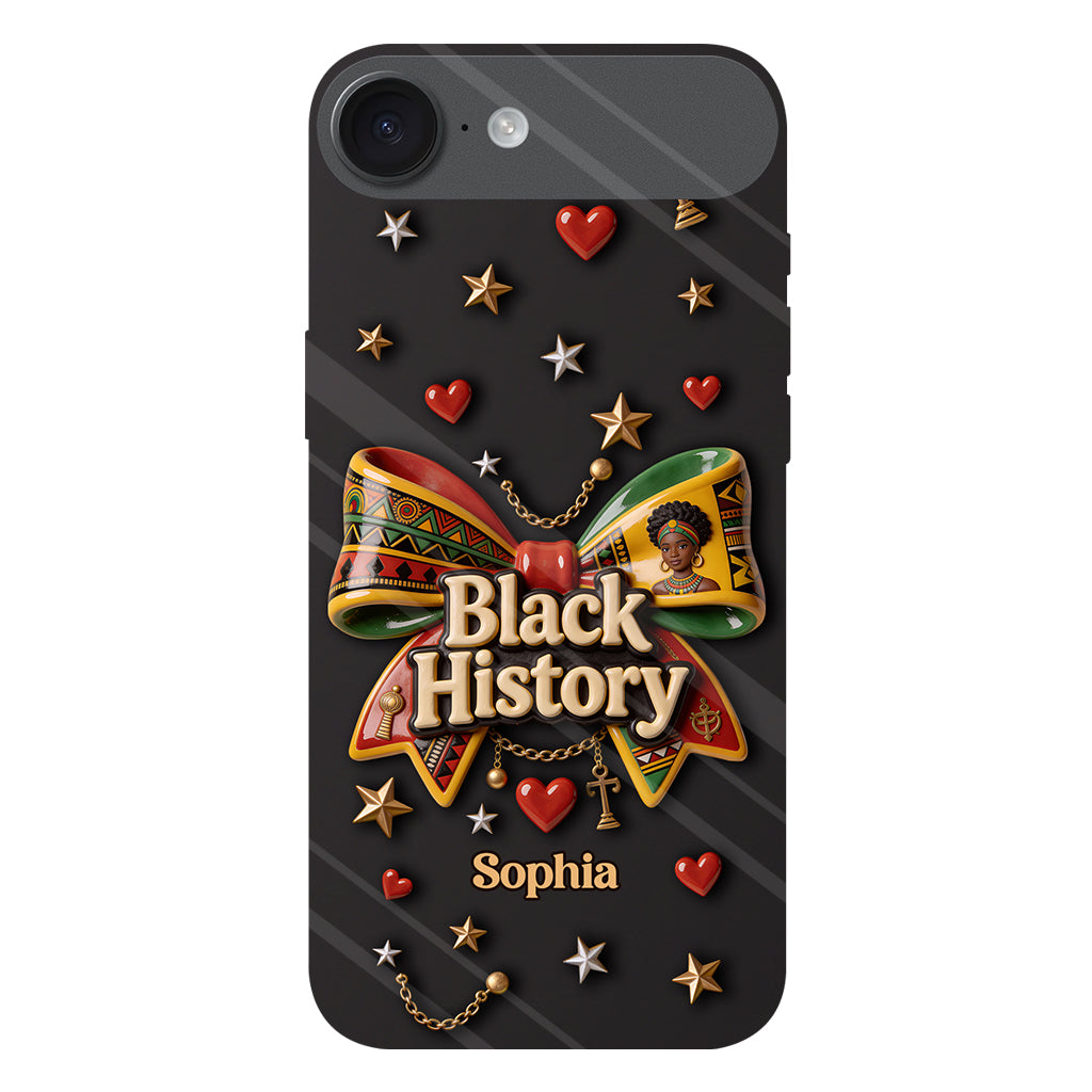 Black History Month - Personalized African American Full Print Phone Case