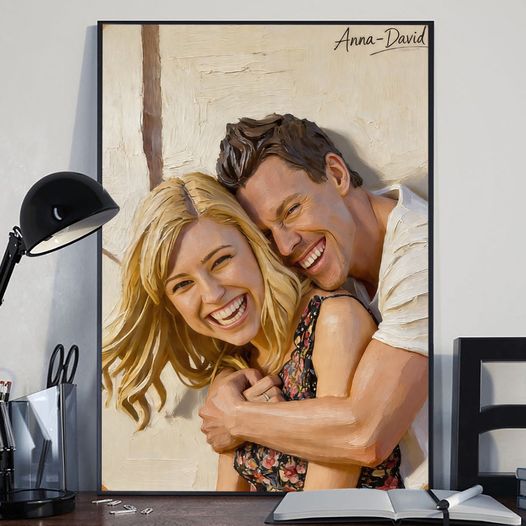 I Love You - Personalized Couple Canvas And Poster