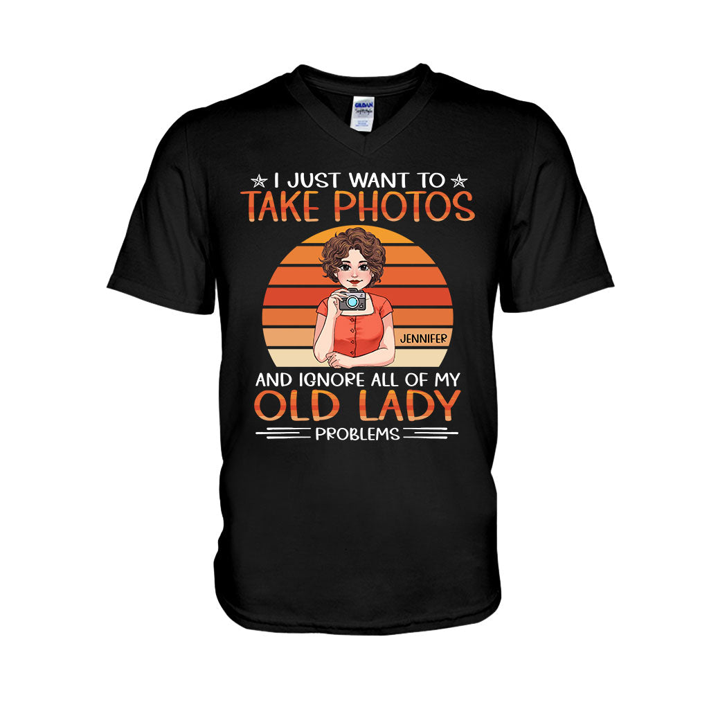 I Just Want To Take Photo - Personalized Photography T-shirt and Hoodie