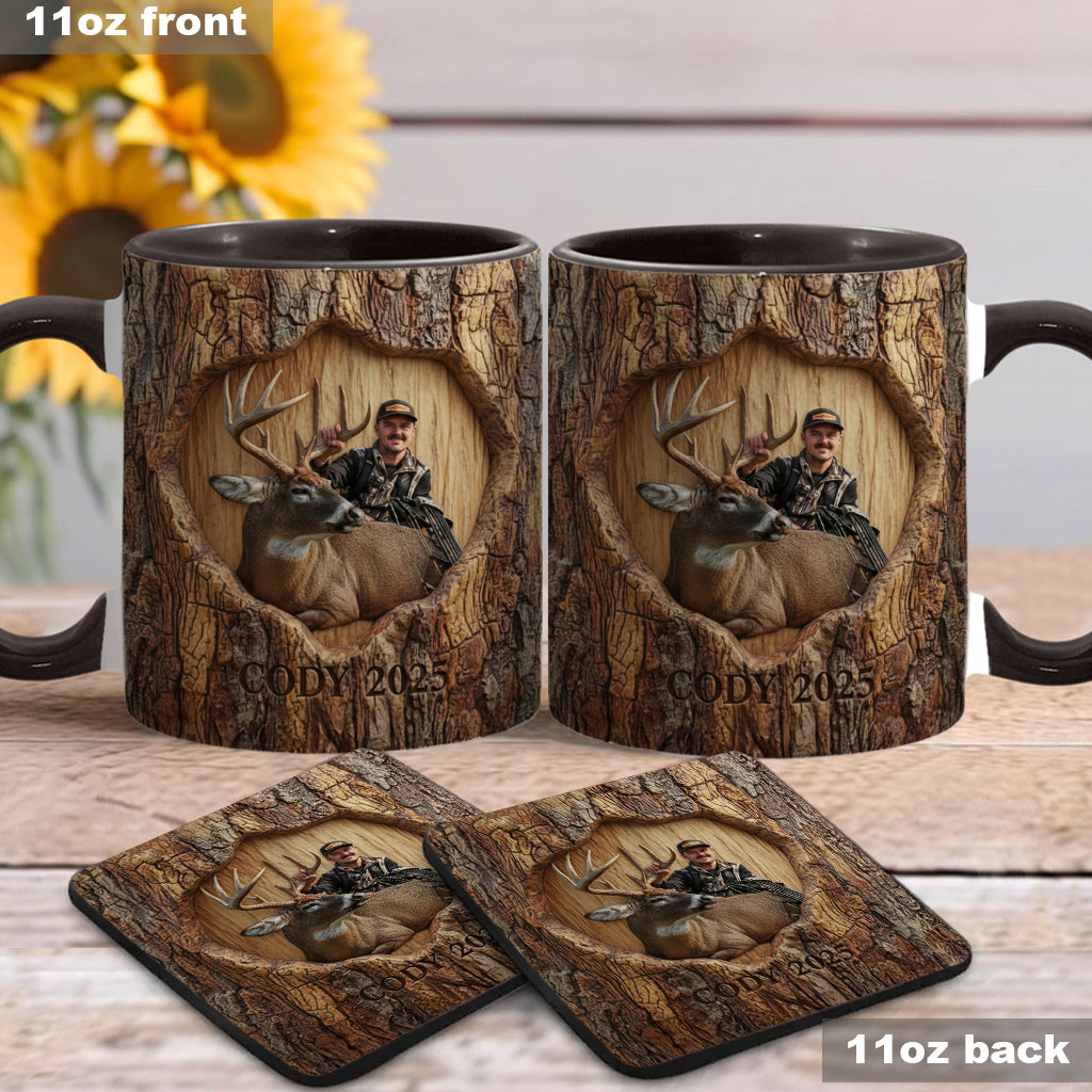 (Test AI) Hunting Accent Mug & Coaster