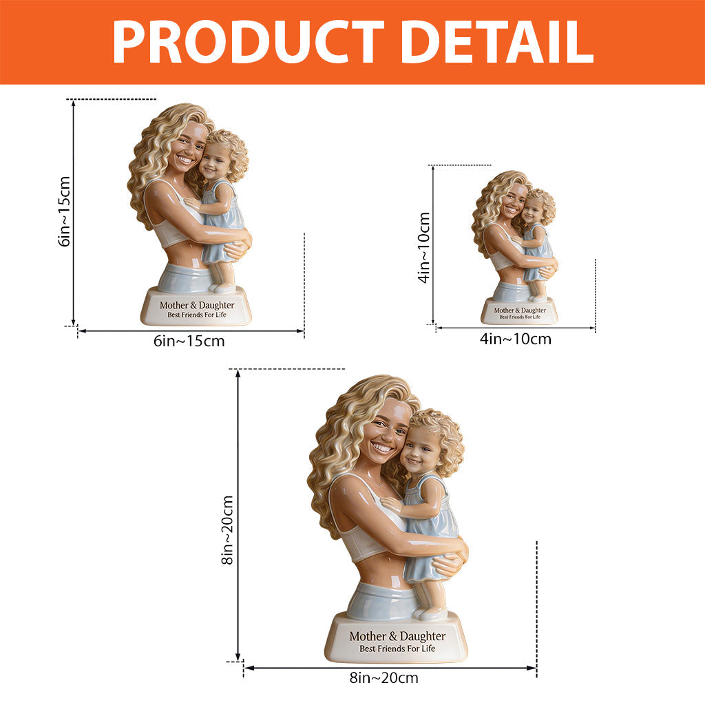 Eternal Bond - Personalized Mother Custom Shaped Acrylic Plaque