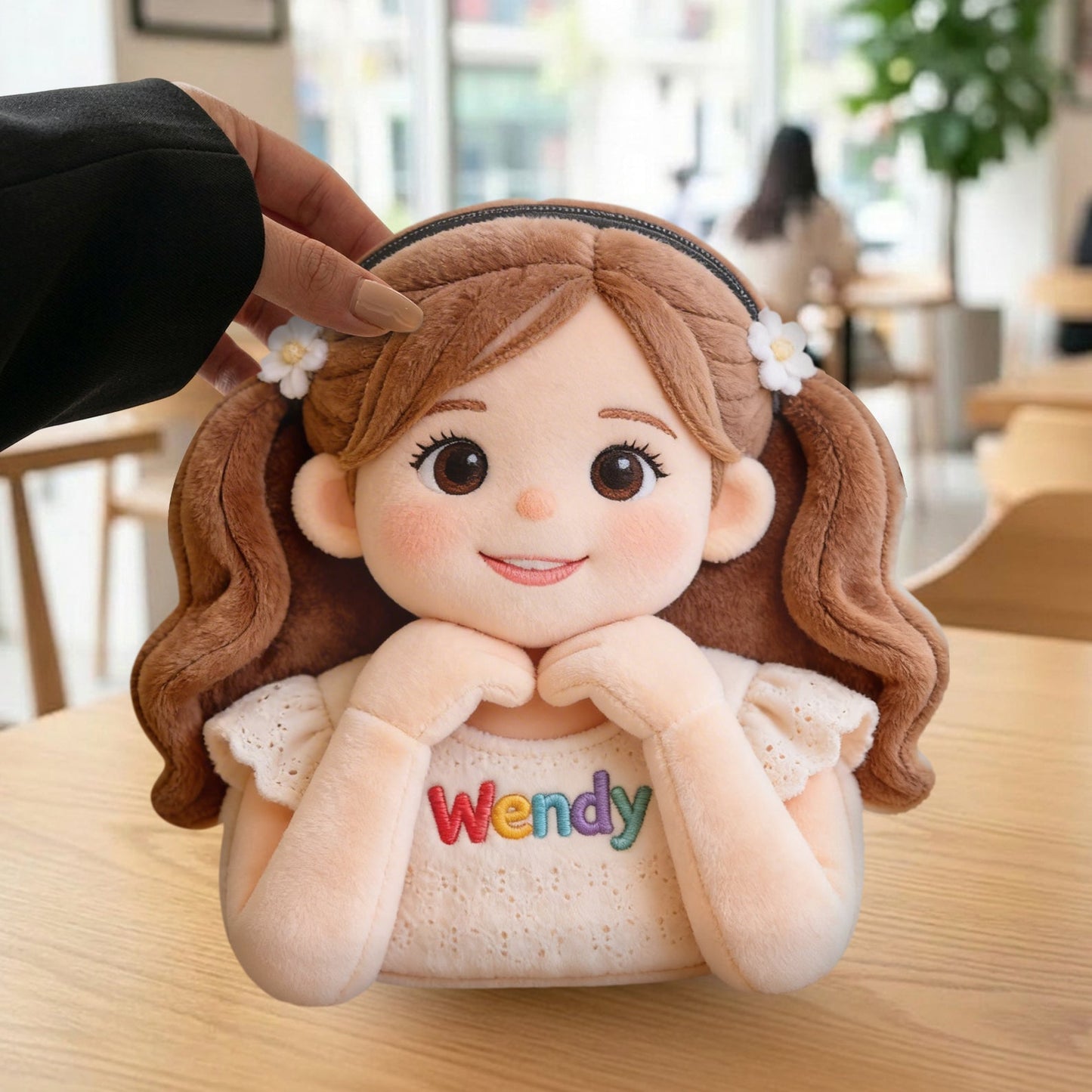 Custom Any Photo - Personalized Kid Plush Crossbag