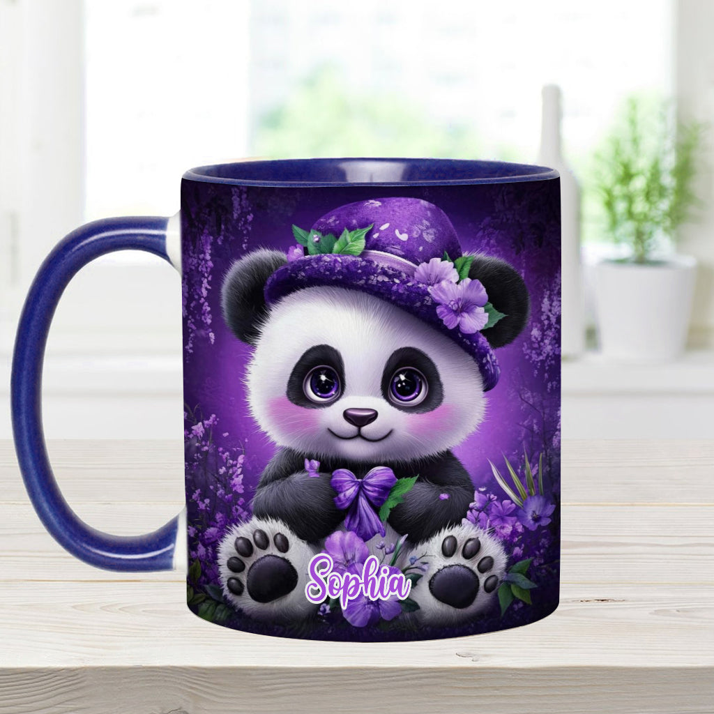 Cute Panda - Personalized Panda Lover Accent Mug