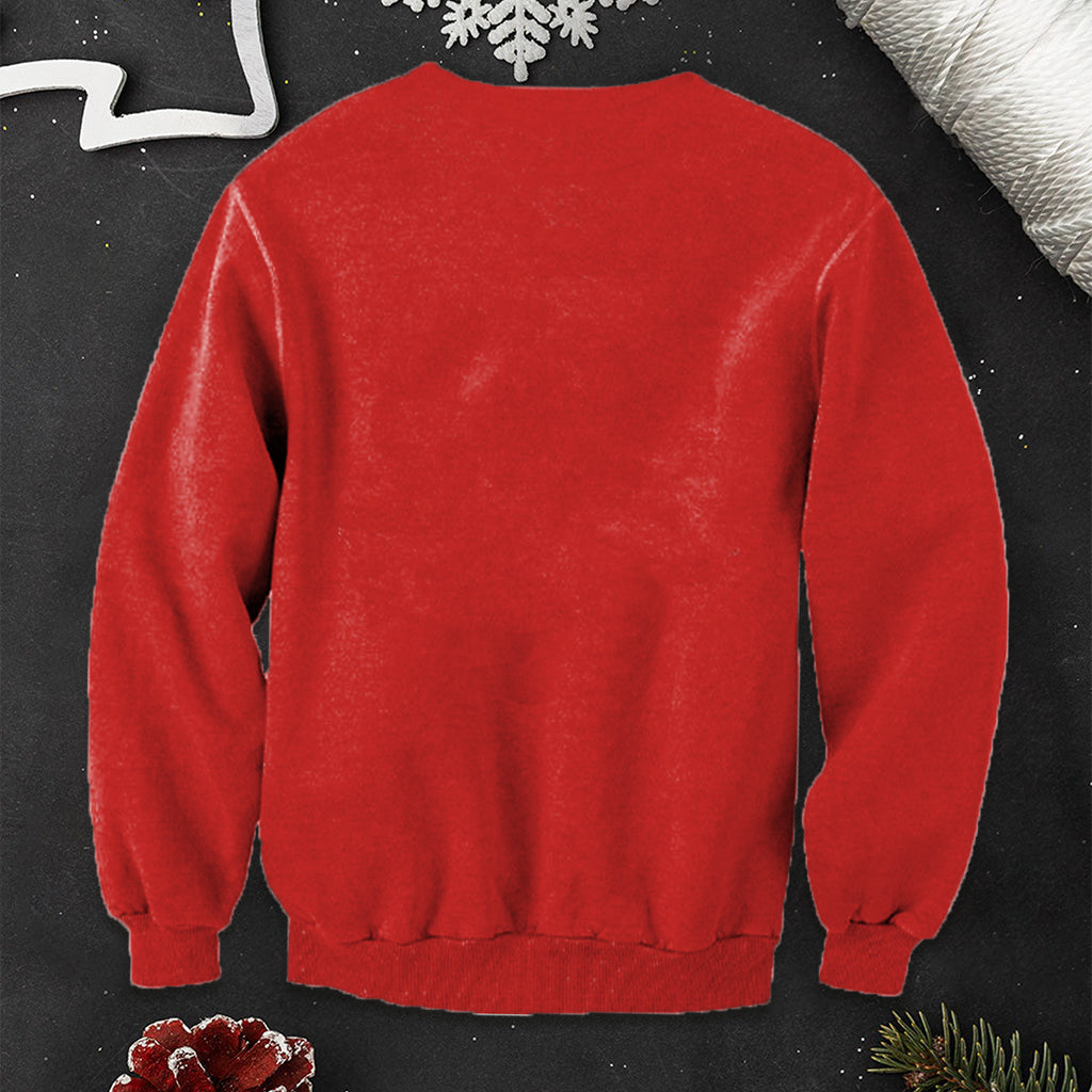 Christmas Spirit - Personalized Christmas Ugly Sweater