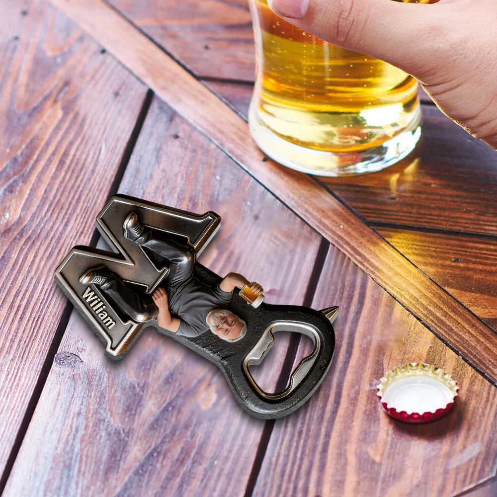 Cheers With Me - Personalized Beer Bottle Opener