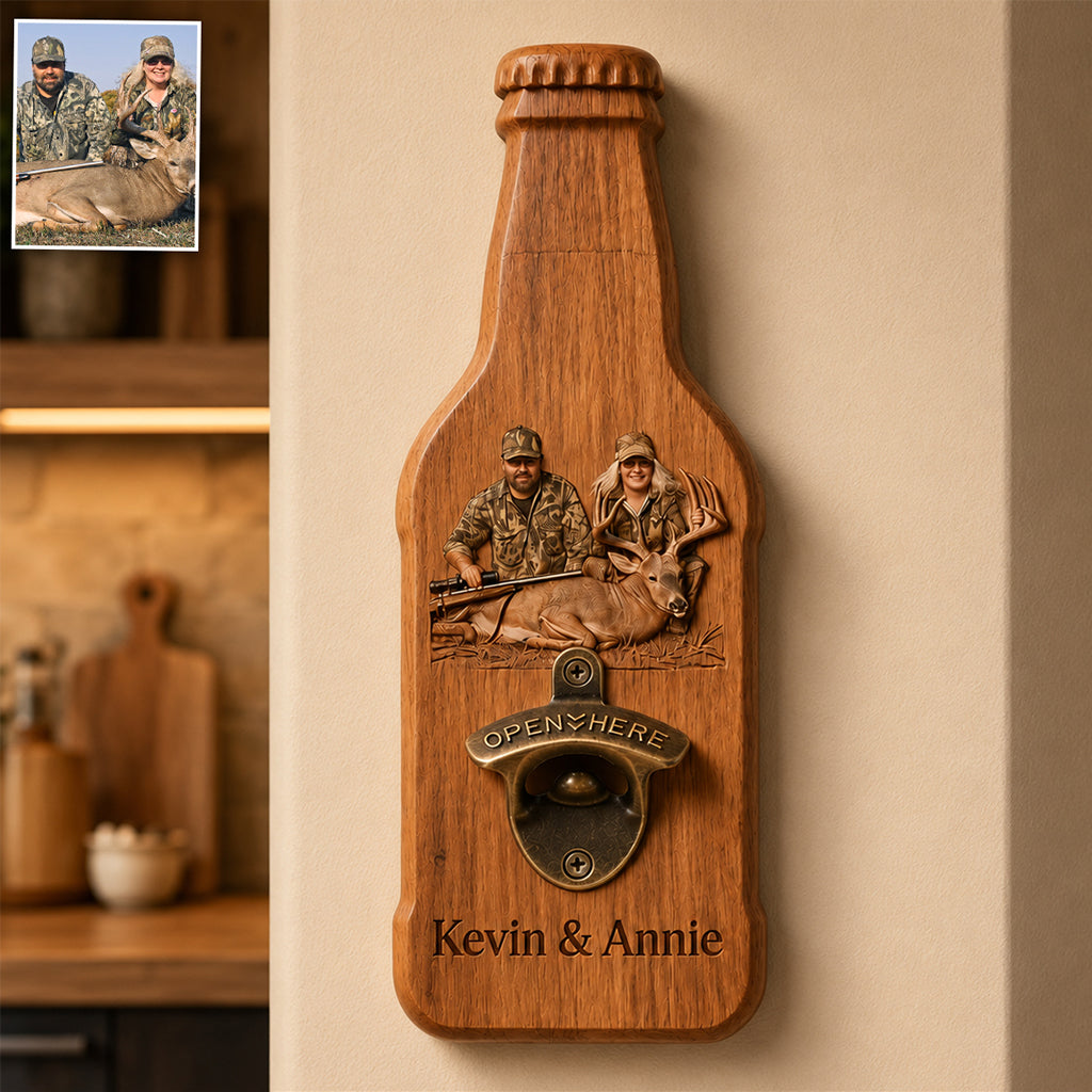 Beer Season - Personalized Beer Wall Bottle Opener