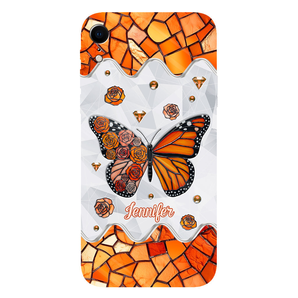 Beautiful Butterfly - Personalized Butterfly Full Print Phone Case