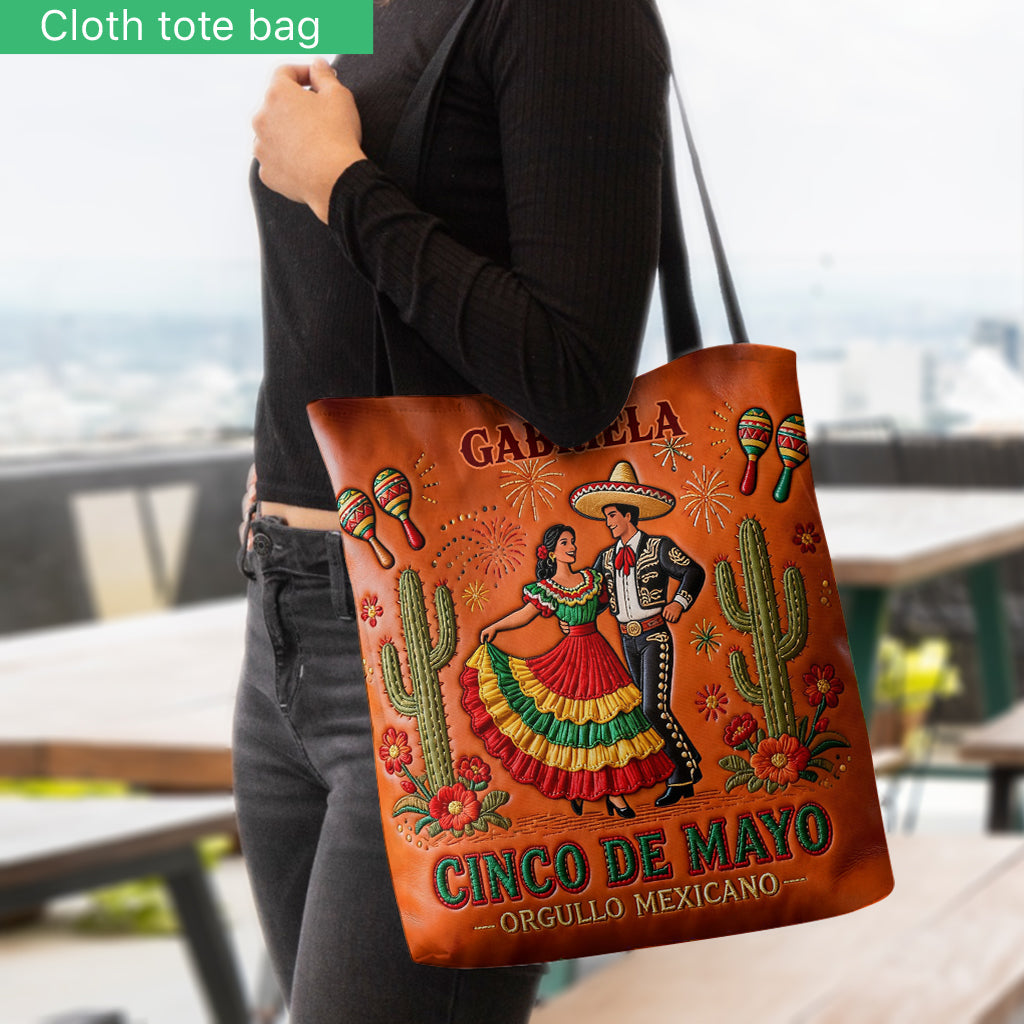 Celebrate Cinco De Mayo - Personalized Cinco de Mayo Tote Bag