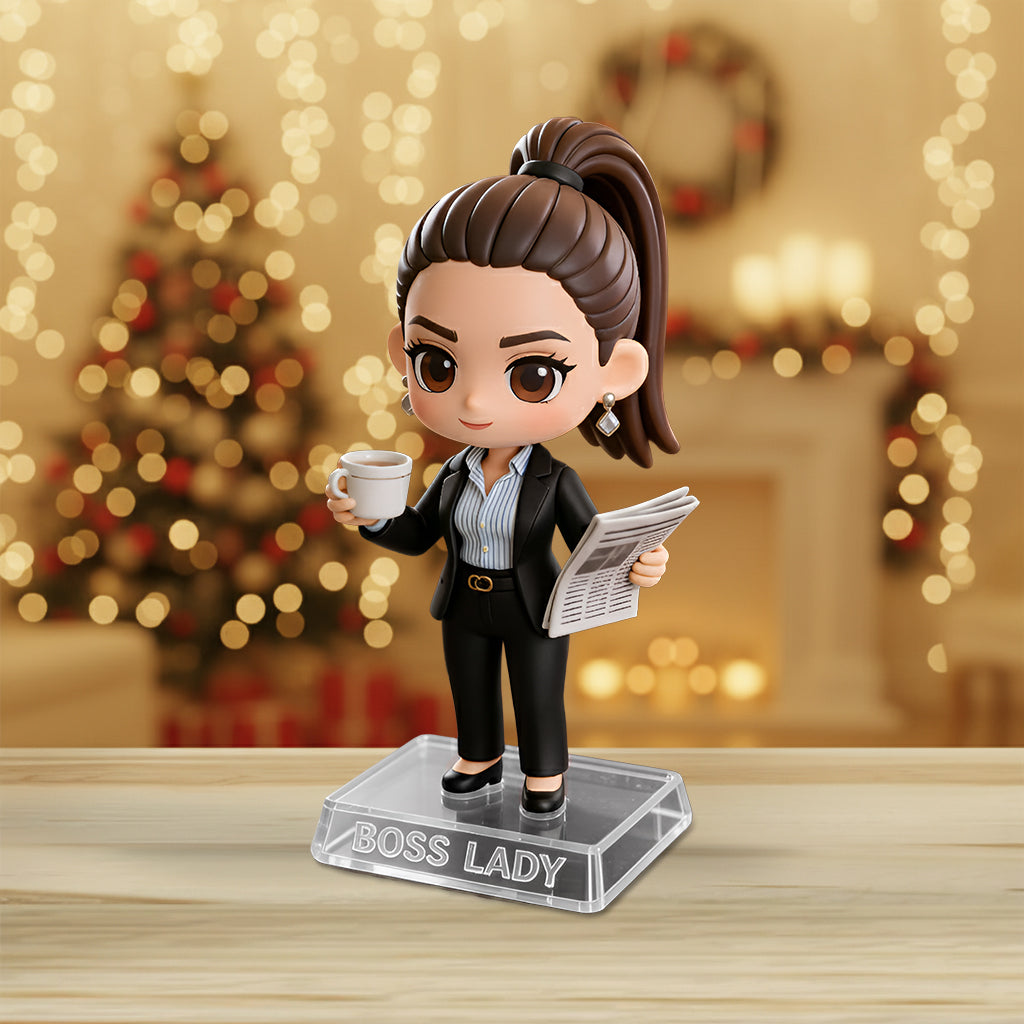Custom Photo and Preview Instantly - Personalized Colleague Custom Shaped Acrylic Plaque