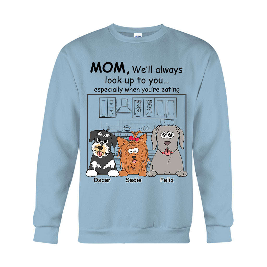 I'll Always Look Up To You - Personalized Dog T-shirt And Hoodie